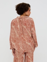 Raffya Orange Ginger Button Down Shirt - Image 2 of 4