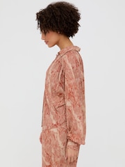 Raffya Orange Ginger Button Down Shirt - Image 3 of 4