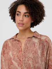 Raffya Orange Ginger Button Down Shirt - Image 4 of 4