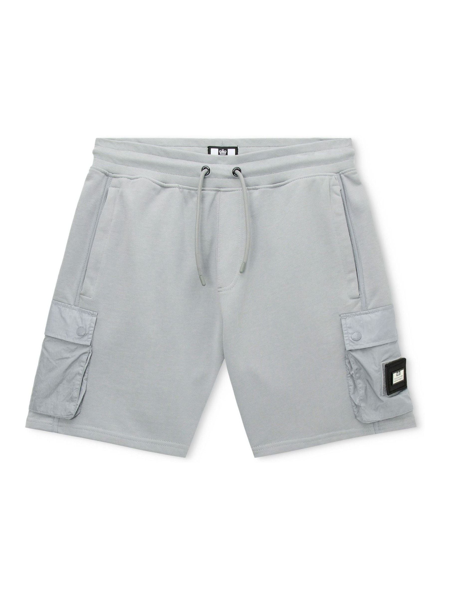 Buy Weekend Offender Grey Noreaster Shorts With Flat Binding from