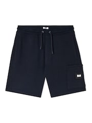 Weekend Offender Hawkins Zip Pocket Blue Shorts - Image 6 of 6