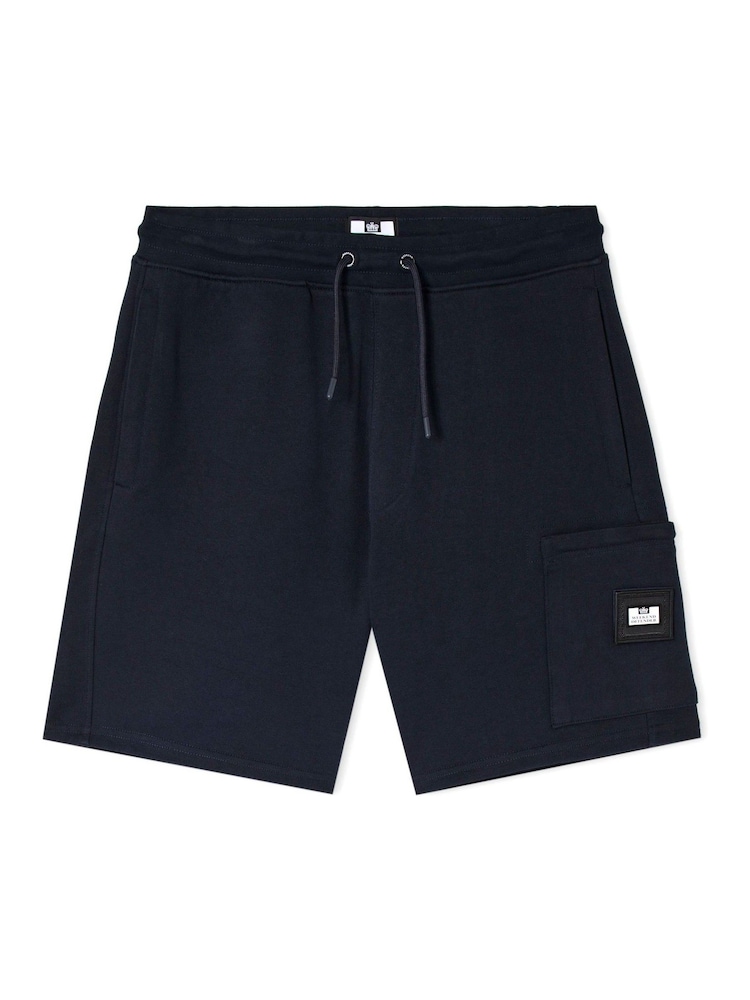Weekend Offender Hawkins Zip Pocket Blue Shorts - Image 6 of 6