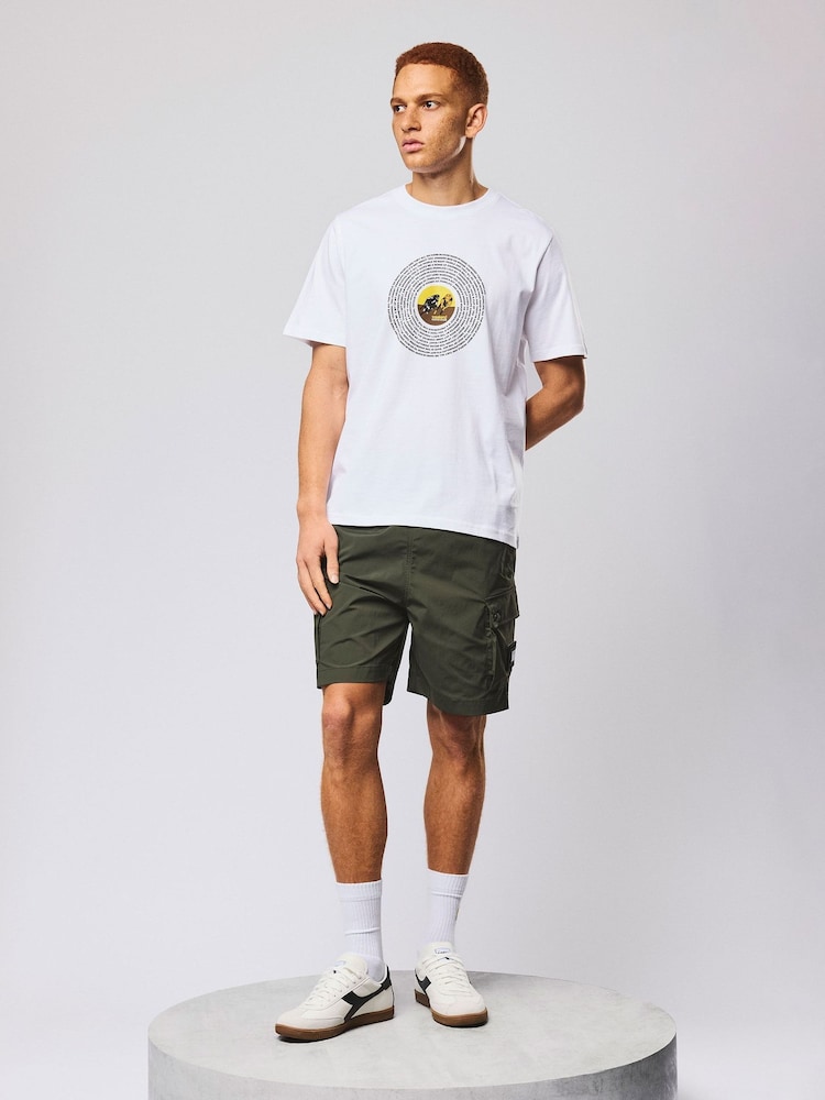 Weekend Offender Wansdown Graphic White T-Shirt - Image 1 of 5