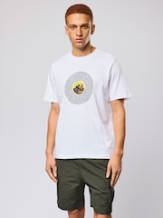 Weekend Offender Wansdown Graphic White T-Shirt - Image 2 of 5