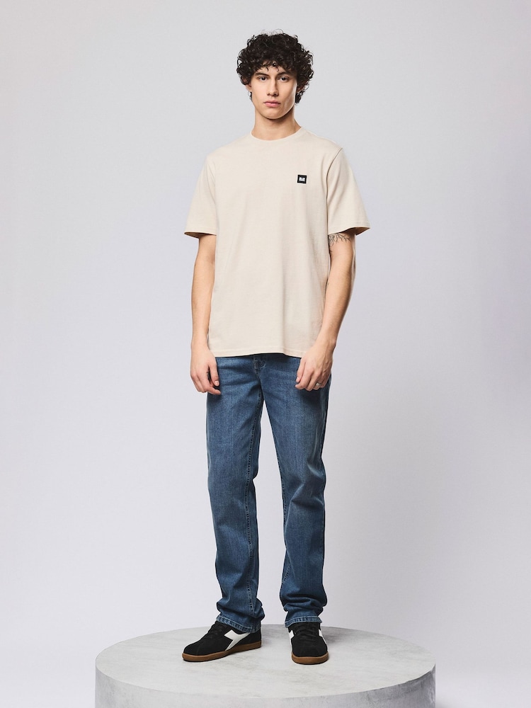 Weekend Offender Isley Cream  T-Shirt With Flat Binding - Image 1 of 5