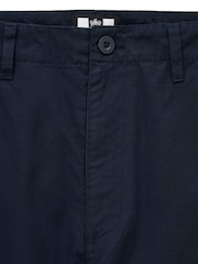 Weekend Offender Mascia Cargo Blue Shorts - Image 5 of 6