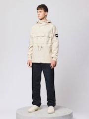 Weekend Offender Kovags Cotton 3 Pocket Overtop Cream Jacket - صورة 1 من 6