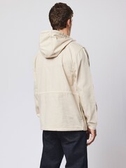Weekend Offender Kovags Cotton 3 Pocket Overtop Cream Jacket - صورة 3 من 6