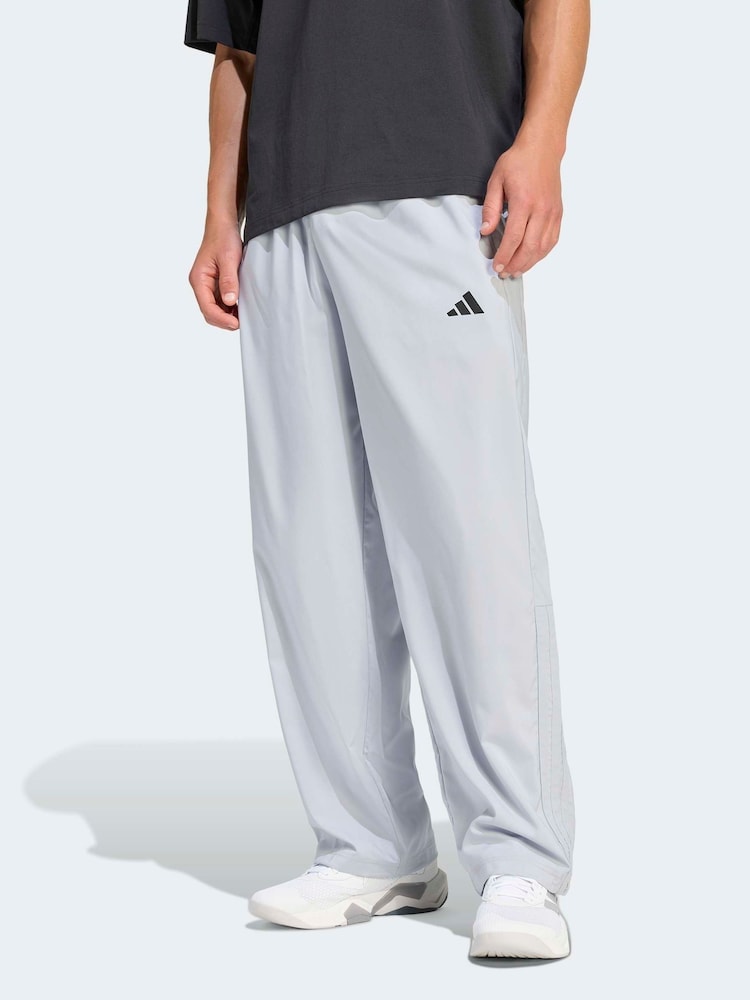 adidas Grey Power Essentials Workout Joggers - Image 1 of 6 adidas Grey Power Essentials Workout Joggers - Image 1 of 6