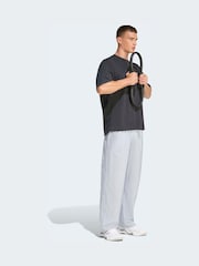 adidas Grey Power Essentials Workout Joggers - Image 3 of 6