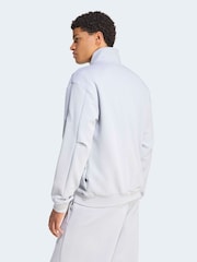 adidas Grey Soft Lux Track Top - Image 2 of 6