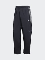 adidas Originals Black F50 Loose Striped Tracksuit Bottoms - Image 6 of 6