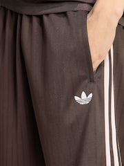 adidas Originals Brown Firebird Engineered Stripes Shorts - Image 3 of 5