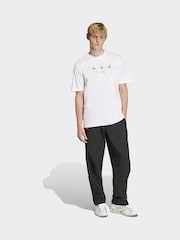 adidas Originals White Short Sleeve F50 Graphic T-Shirt - Image 3 of 6