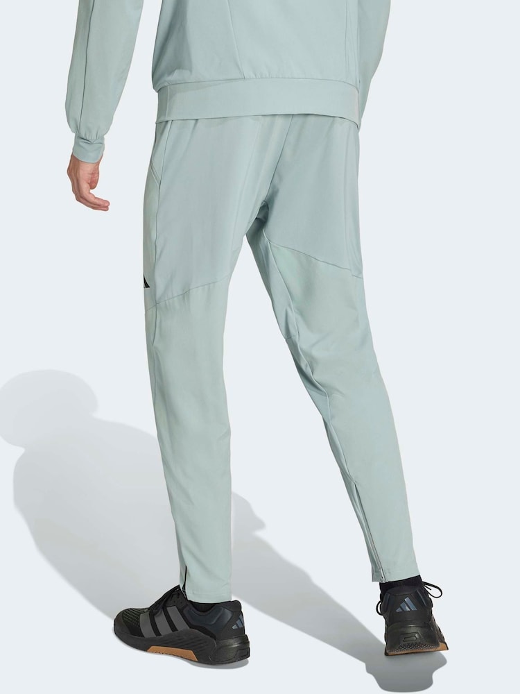 adidas Green D4T WORKOUT Joggers - Image 2 of 7