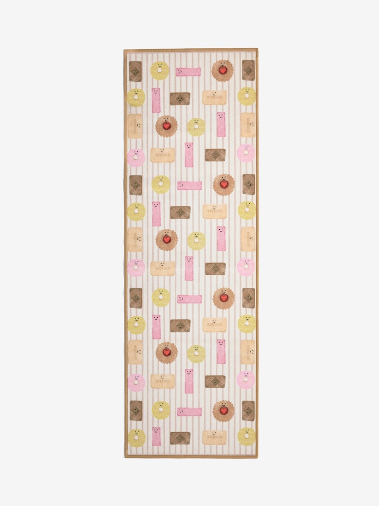 Multi Washable Biscuit Icon Runner - Image 5 of 5 Multi Washable Biscuit Icon Runner - Image 5 of 5