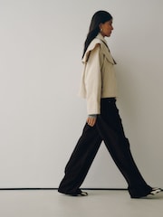 Black/Chocolae Brown Wide Leg Denim Jeans 2 Pack - Image 4 of 11