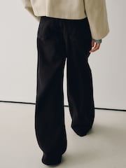 Black/Chocolae Brown Wide Leg Denim Jeans 2 Pack - Image 5 of 11