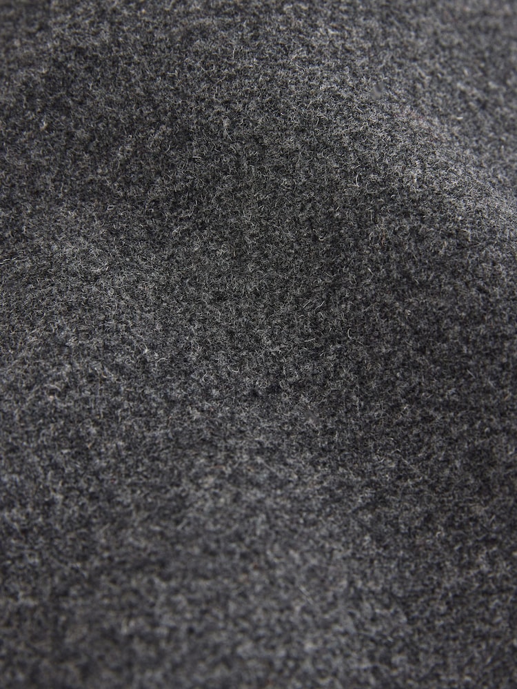 Grey N.Premium Wool Rich Maxi Crombie Coat - Image 7 of 7 Grey N.Premium Wool Rich Maxi Crombie Coat - Image 7 of 7