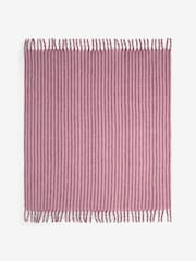 Pink Cosy Stripe Throw - Image 5 of 7
