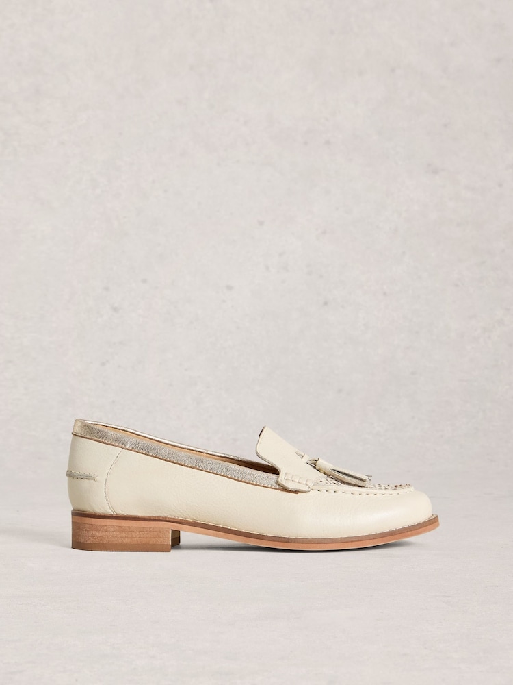 White Stuff White Elba Loafers - Image 1 of 4