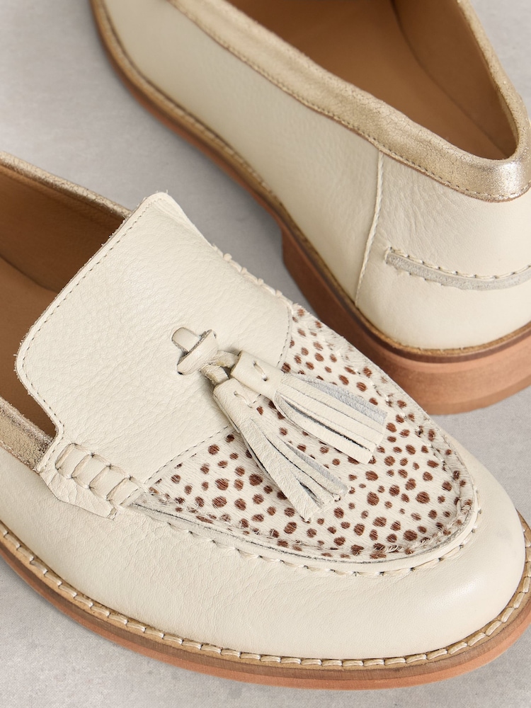 White Stuff White Elba Loafers - Image 4 of 4