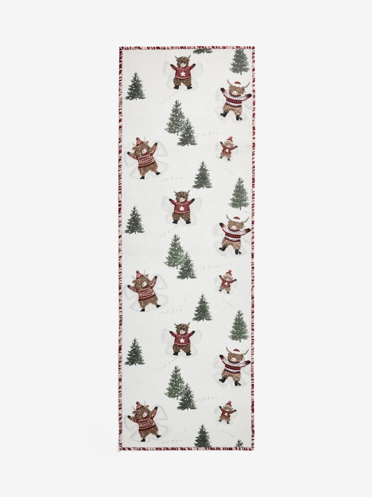 Multi Washable Festive Hamish Runner - Image 5 of 5
