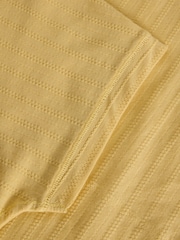 黄色 - White Stuff Nelly Notch Neck Texture T-Shirt - 6的图像6｝