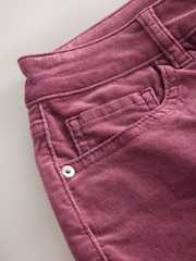 গোলাপী গোলাপ - Mid Rise Corduroy Bootcut Jeans - 9এর মধ্যে 8 ছবি