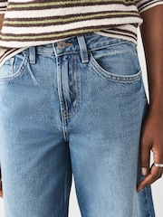 Bleu moyen/bleu indigo - Lot de 2 jeans amples en denim - Image 4 de 7
