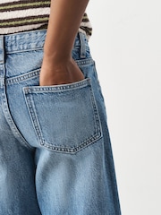 Bleu moyen/bleu indigo - Lot de 2 jeans amples en denim - Image 5 de 7