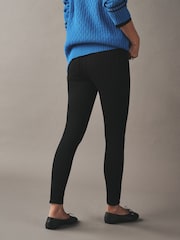 Grün/Schwarz - Lang geschnittene Jersey-Denim-Leggings im 2 -er-Pack - Bild 4 von 9
