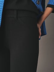 Grün/Schwarz - Lang geschnittene Jersey-Denim-Leggings im 2 -er-Pack - Bild 5 von 9