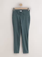 Grün/Schwarz - Lang geschnittene Jersey-Denim-Leggings im 2 -er-Pack - Bild 6 von 9