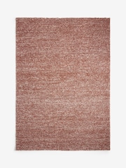 Rust Brown Bobble Effect Rug - Image 5 of 5
