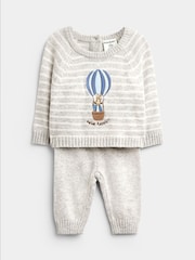 JoJo Maman Bébé Knitted Jumper & Leggings Set - Imagem 1 de 7