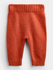 Jojo Maman Bébé Rust Orange Pumpkin Little Pumpkin Knitted Set - Image 6 of 10