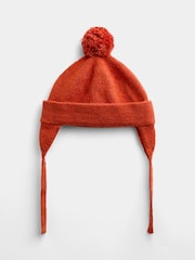 Jojo Maman Bébé Rust Orange Pumpkin Little Pumpkin Knitted Set - Image 8 of 10