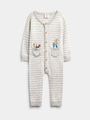 JoJo Maman Bébé Knit All-In-One - 4şəkildən 1 şəkil