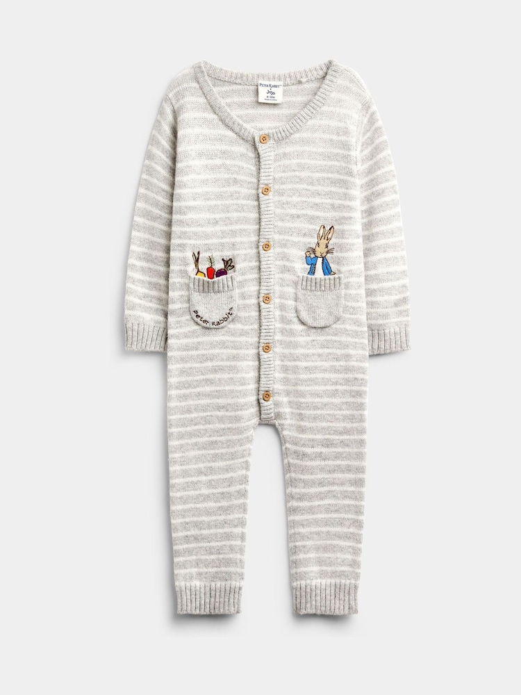 JoJo Maman Bébé Knit All-In-One - 4şəkildən 1 şəkil