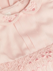 Monsoon Baby Romee Puff Sleeve Embroidered Party Dress - Imaginea 3 din 3