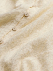 FatFace Bethan 2 in 1 Ivory Lace Button Up Top with Jersey Cami - Image 7 of 7