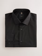 White/Black Formal Shirts 2 Pack With Velvet Bow Tie - Image 10 of 15
