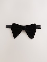 White/Black Formal Shirts 2 Pack With Velvet Bow Tie - Image 11 of 15