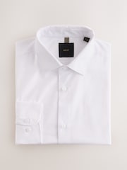 White/Black Formal Shirts 2 Pack With Velvet Bow Tie - Image 9 of 15