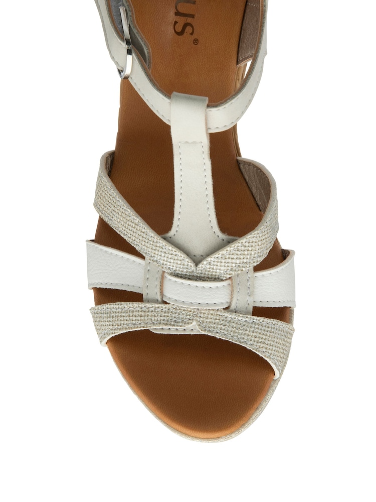 Lotus Natural Wedge Sandals - Image 4 of 4