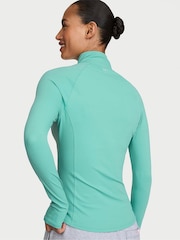 Victoria's Secret Dusty Turquoise Blue Elevate™ Full Zip Jacket - Image 2 of 2