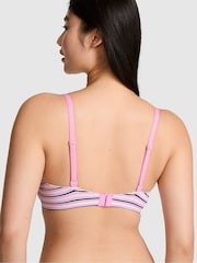 Victoria's Secret Pink Pink Lollipop Stripe Push Up Bra - Image 2 of 2