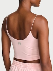 Victoria's Secret Angel Pink Cotton Cropped Cami Top - Image 3 of 3