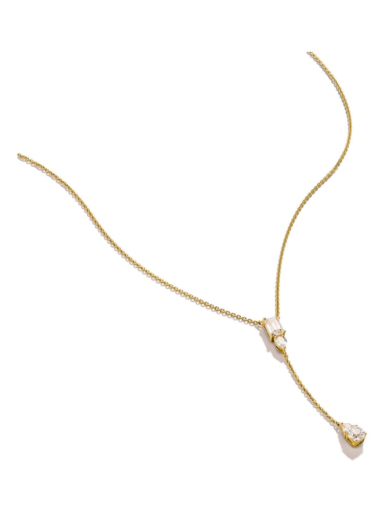 Thomas Sabo Gold Tone Bold Elegance Y-Chain With Zirconia - Image 2 of 2 Thomas Sabo Gold Tone Bold Elegance Y-Chain With Zirconia - Image 2 of 2